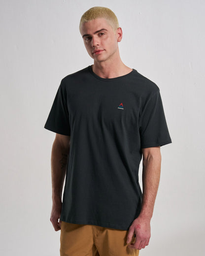 Classic Logo T-Shirt - Black - Studio Model