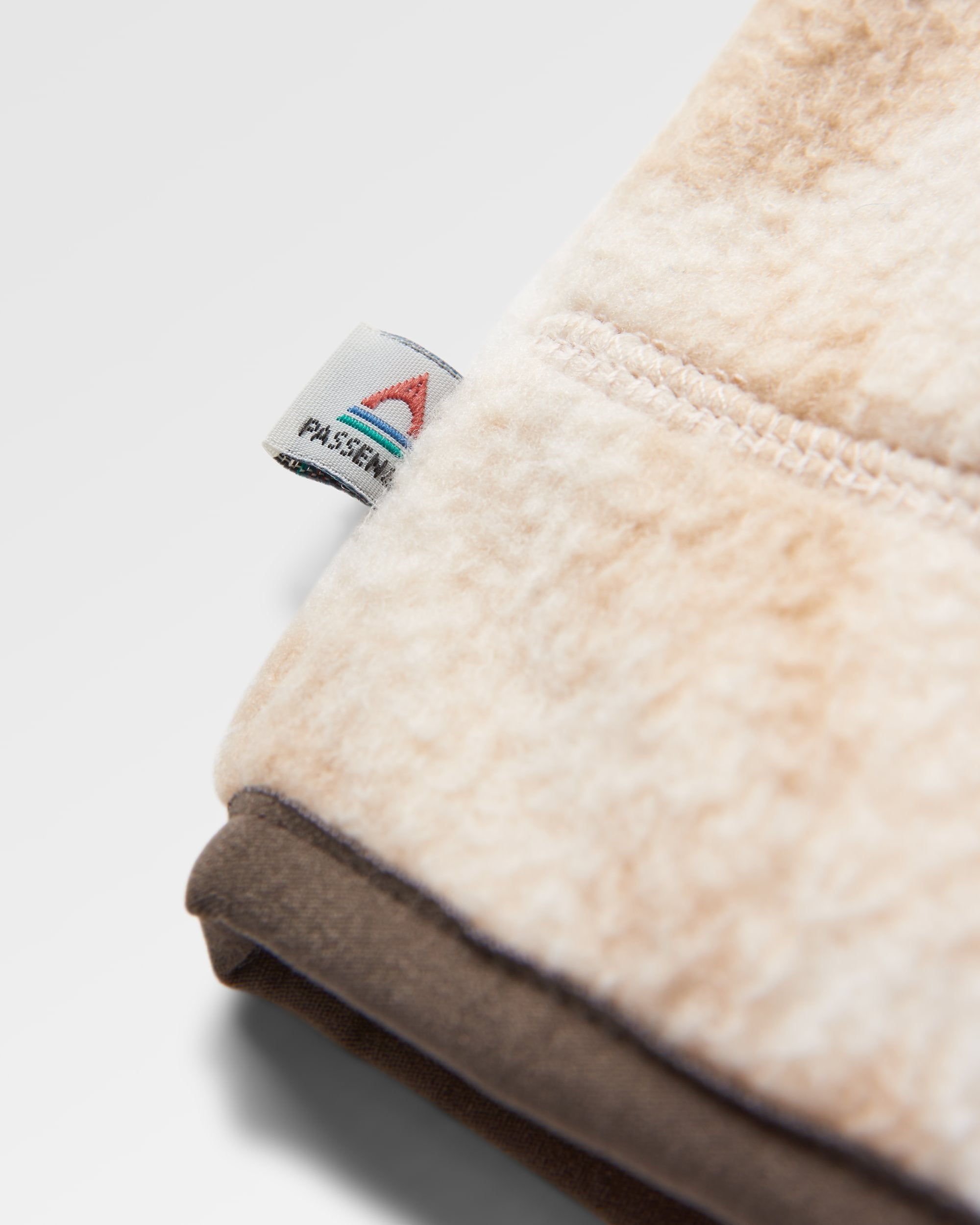 Fairbanks Full Zip Recycled Sherpa Fleece - Abstract Mountain Birch - Flatlay