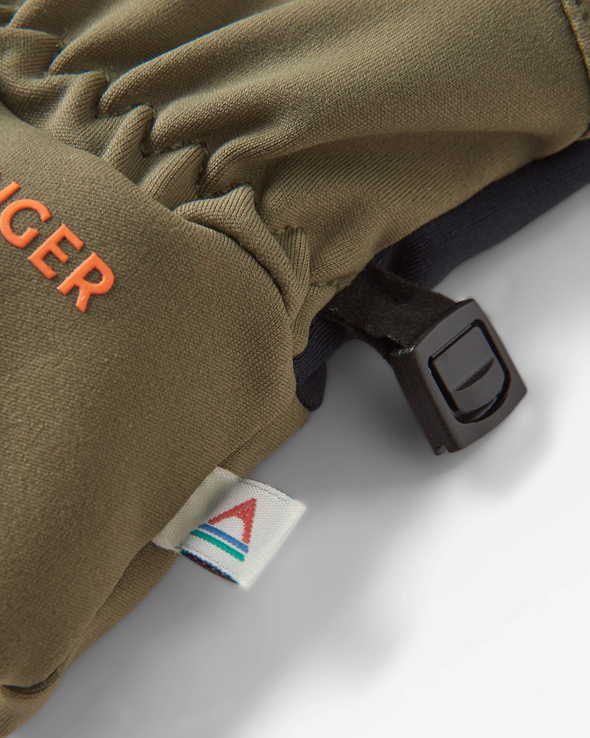 Jacks 2.0 Recycled Touch Screen Gloves - Khaki - Flatlay