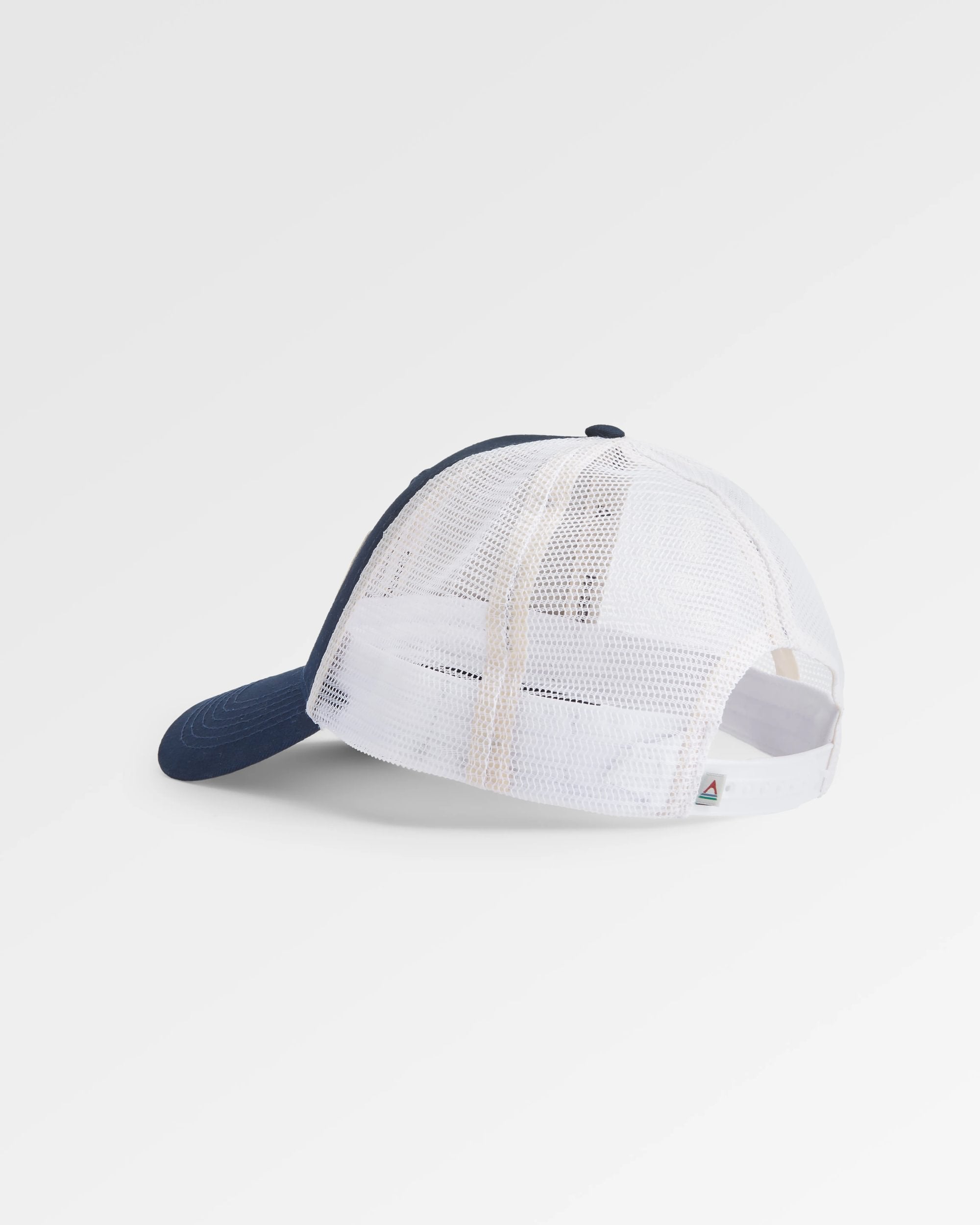 Made To Roam Mesh Snapback Cap - Rich Navy - Flatlay