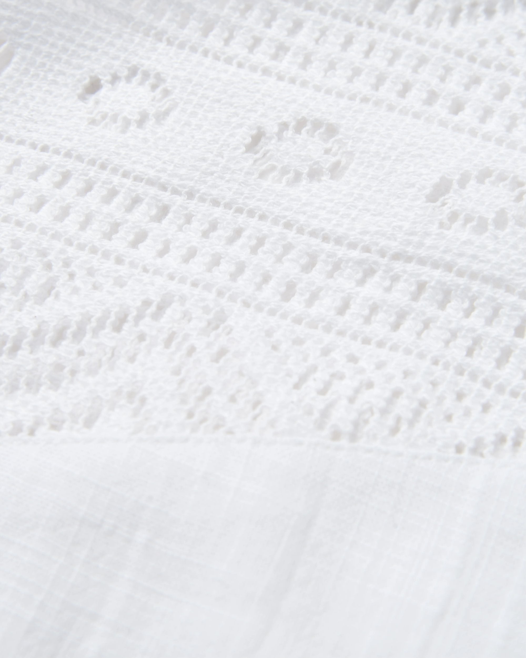 Flurry Woven Top - White - Flatlay