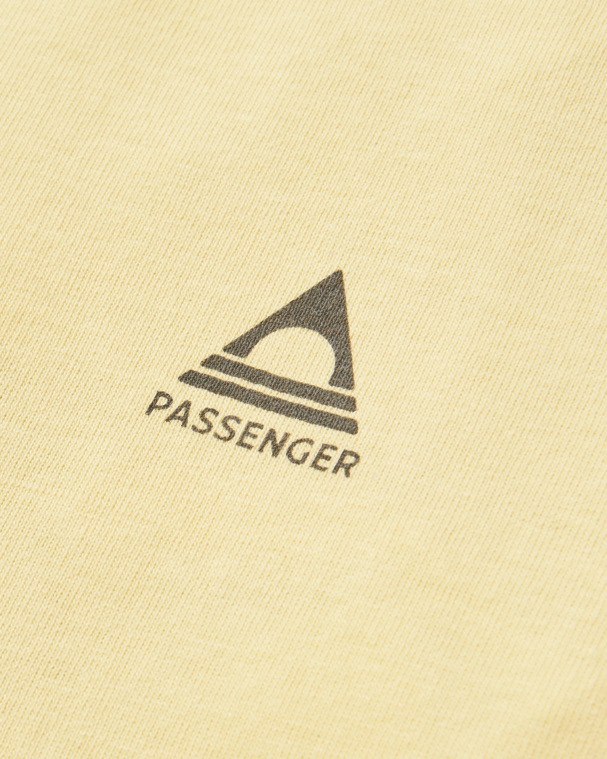 Roam Recycled Cotton T-Shirt - Sunlight - Flatlay