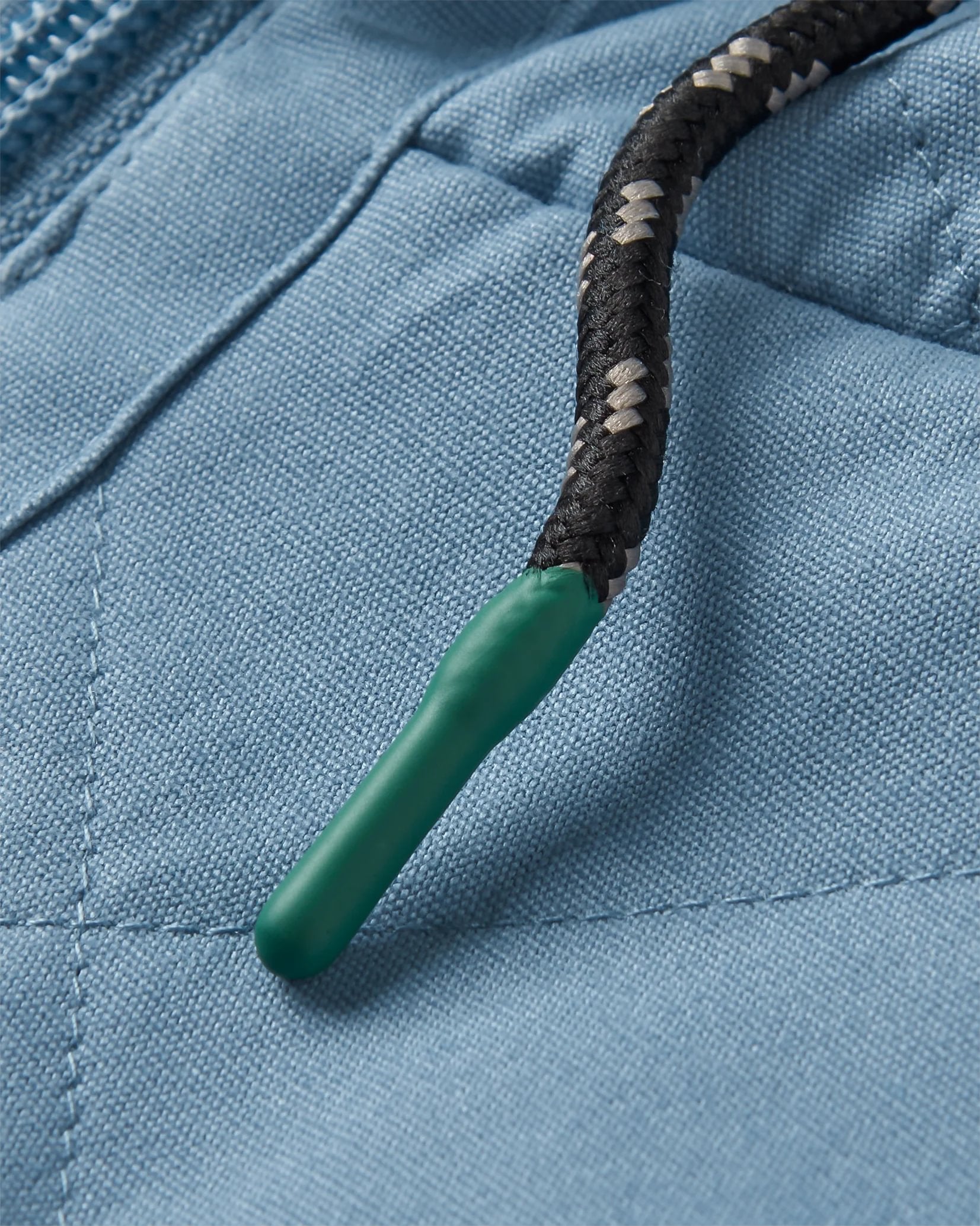 Sefton Recycled Deep-Pile Sherpa Full Zip Fleece - Strata Swirl Birch - Flatlay