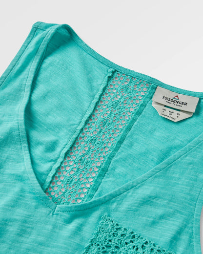 Rivergate Maxi Dress - Aqua - Flatlay