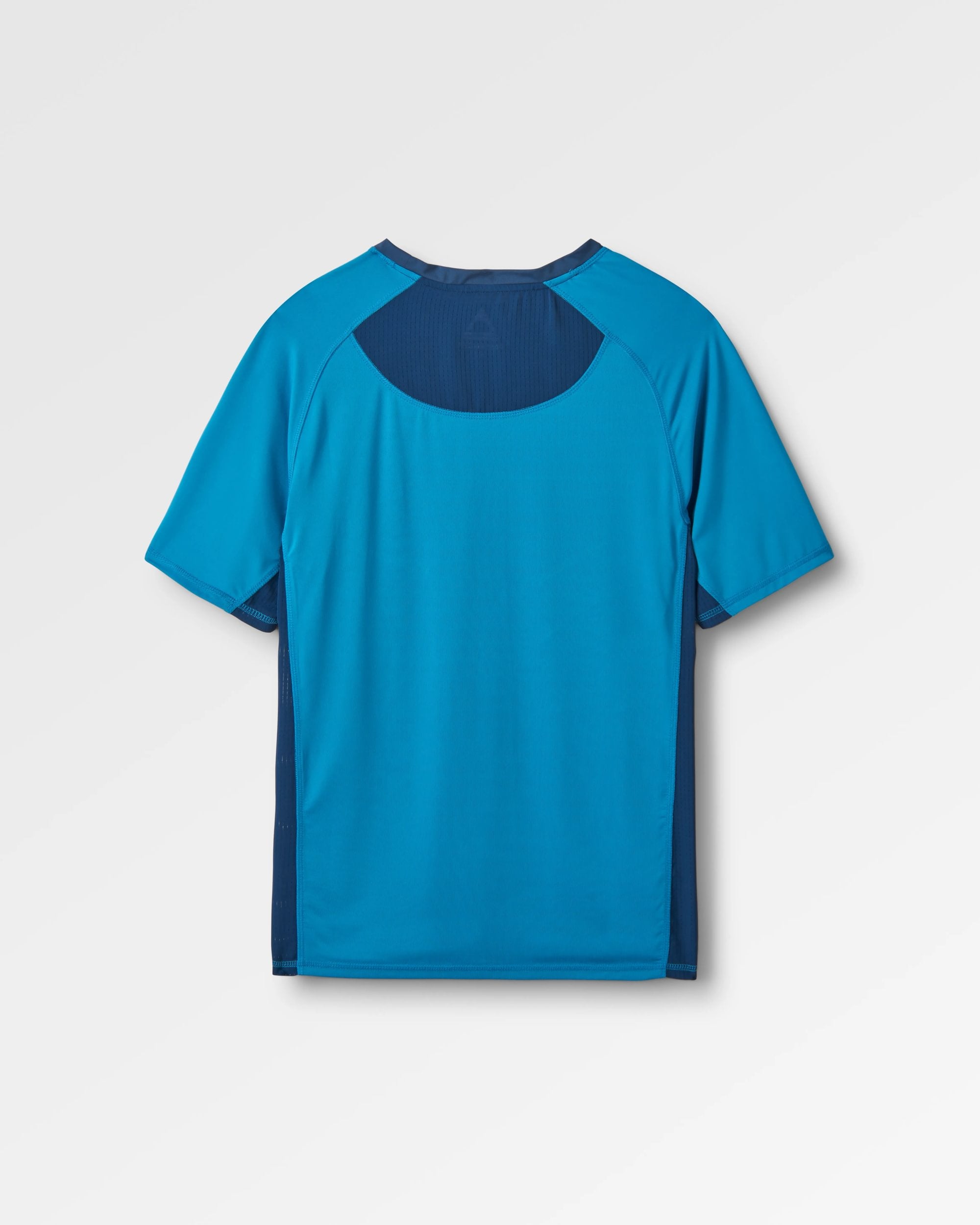 Cool Down Active T-shirt - Blue Pool - Flatlay