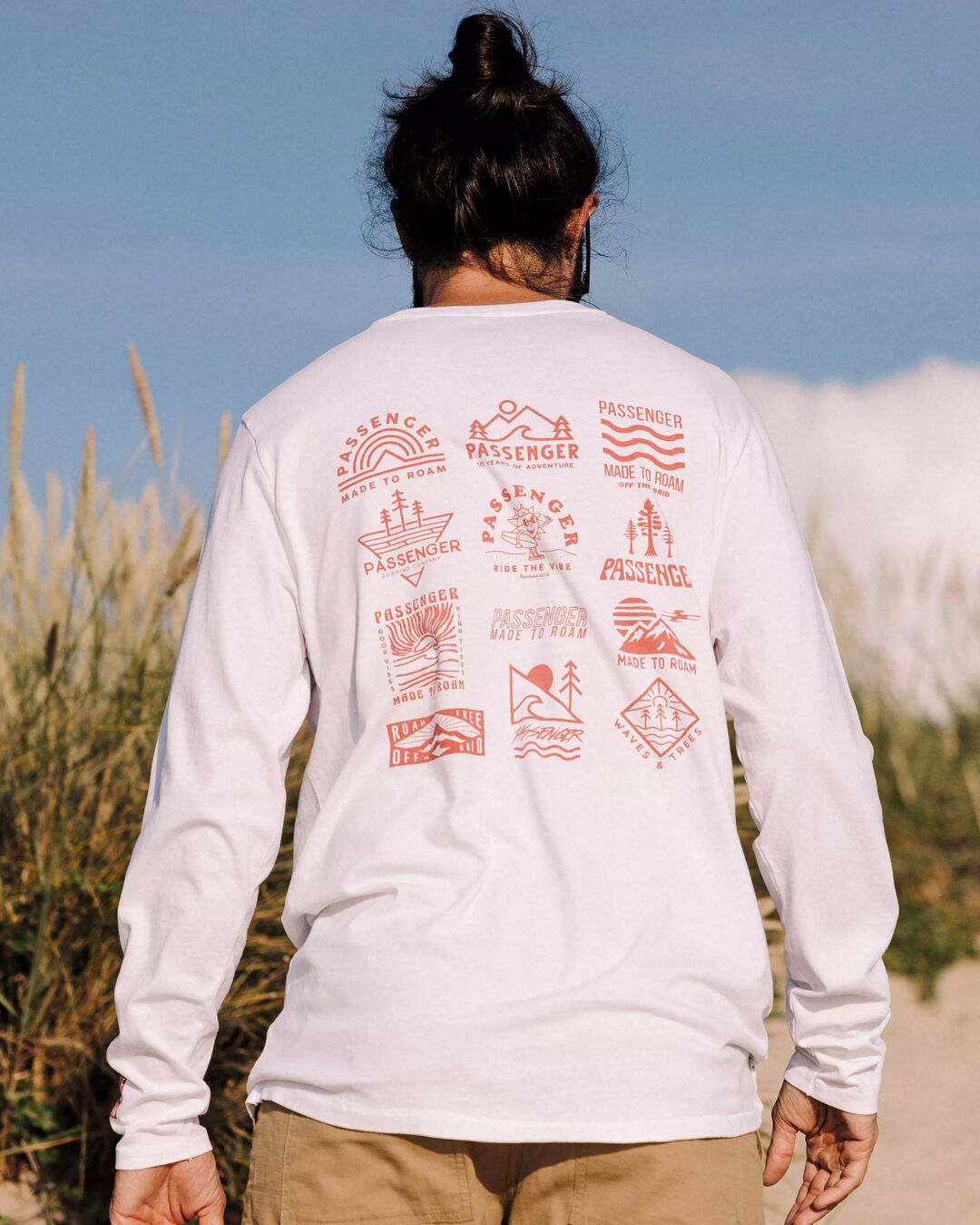 Icon Recycled Cotton Ls T-Shirt - White