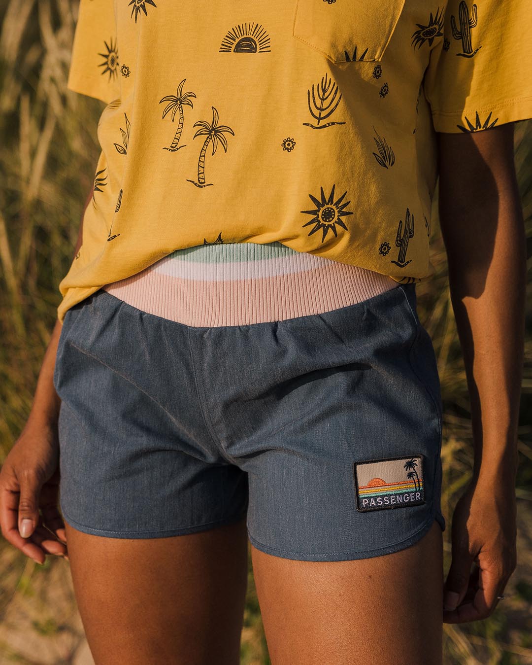 Explore Recycled All Purpose Shorts - Dark Denim