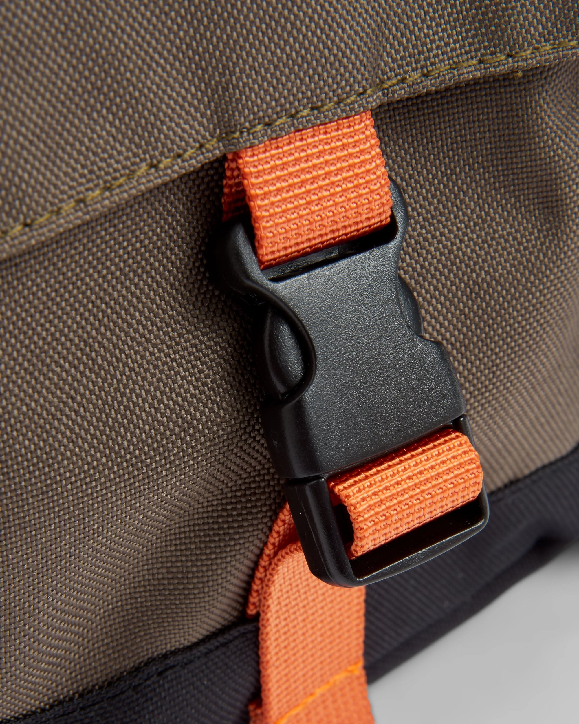 Boondocker Recycled Camera Bag - True Black/ Khaki - Flatlay