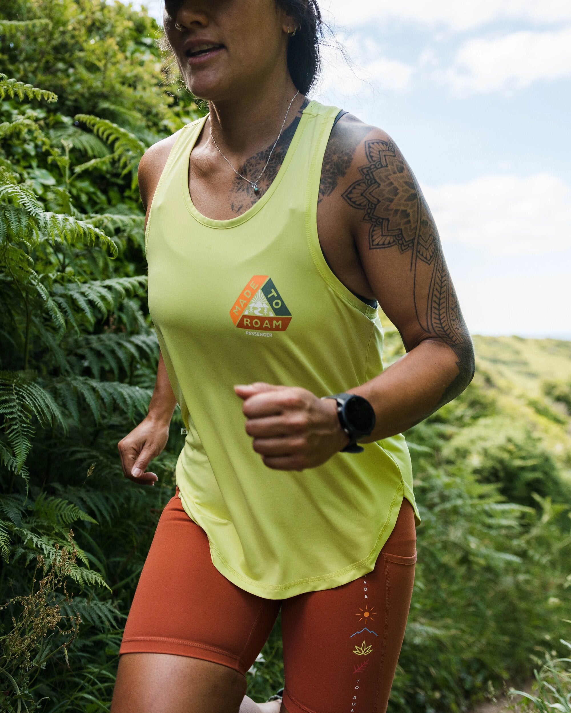 Twist Recycled Active Vest - Lime Juice - 