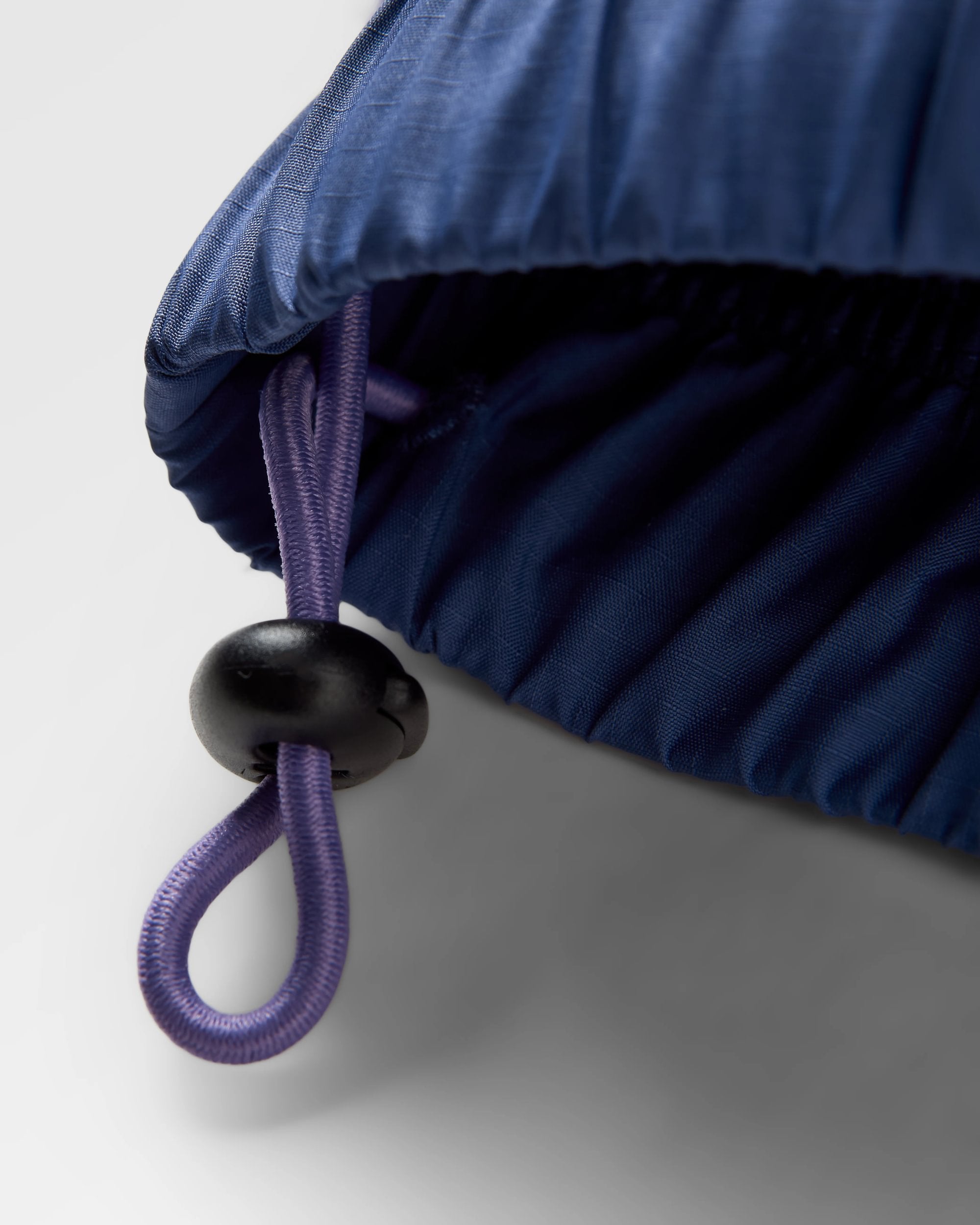 Ravi Recycled Sherpa Fleece - Retro Purple - Flatlay