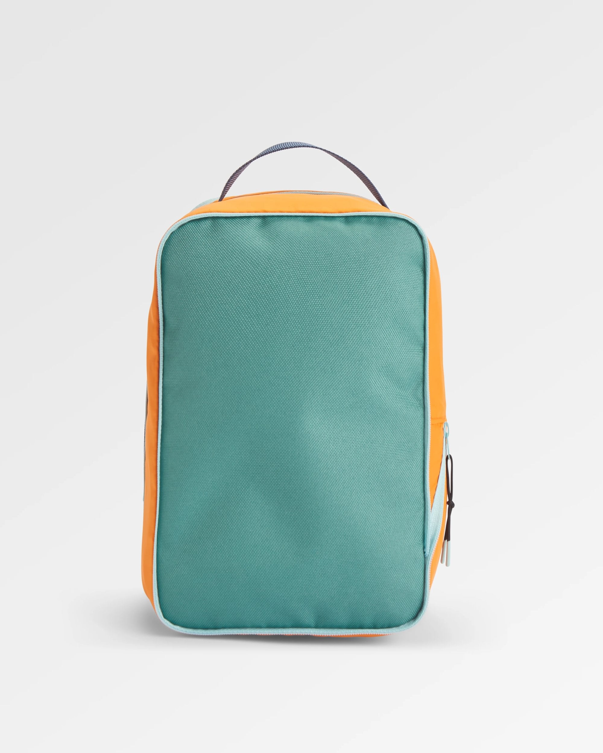 Packing Cube 4L - Spearmint/Deep Ocean - Flatlay