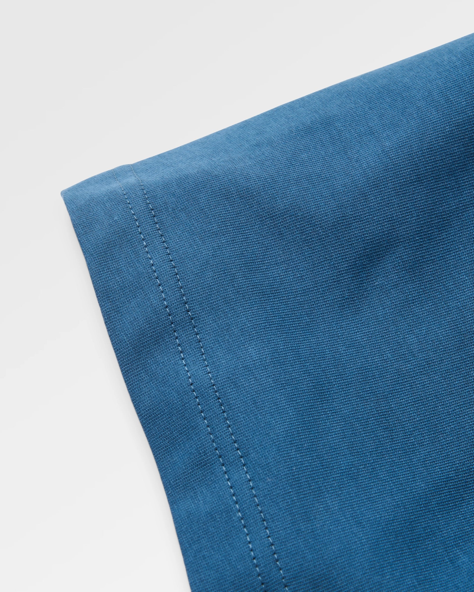Heritage Relaxed Fit T-Shirt - Dark Denim - Flatlay