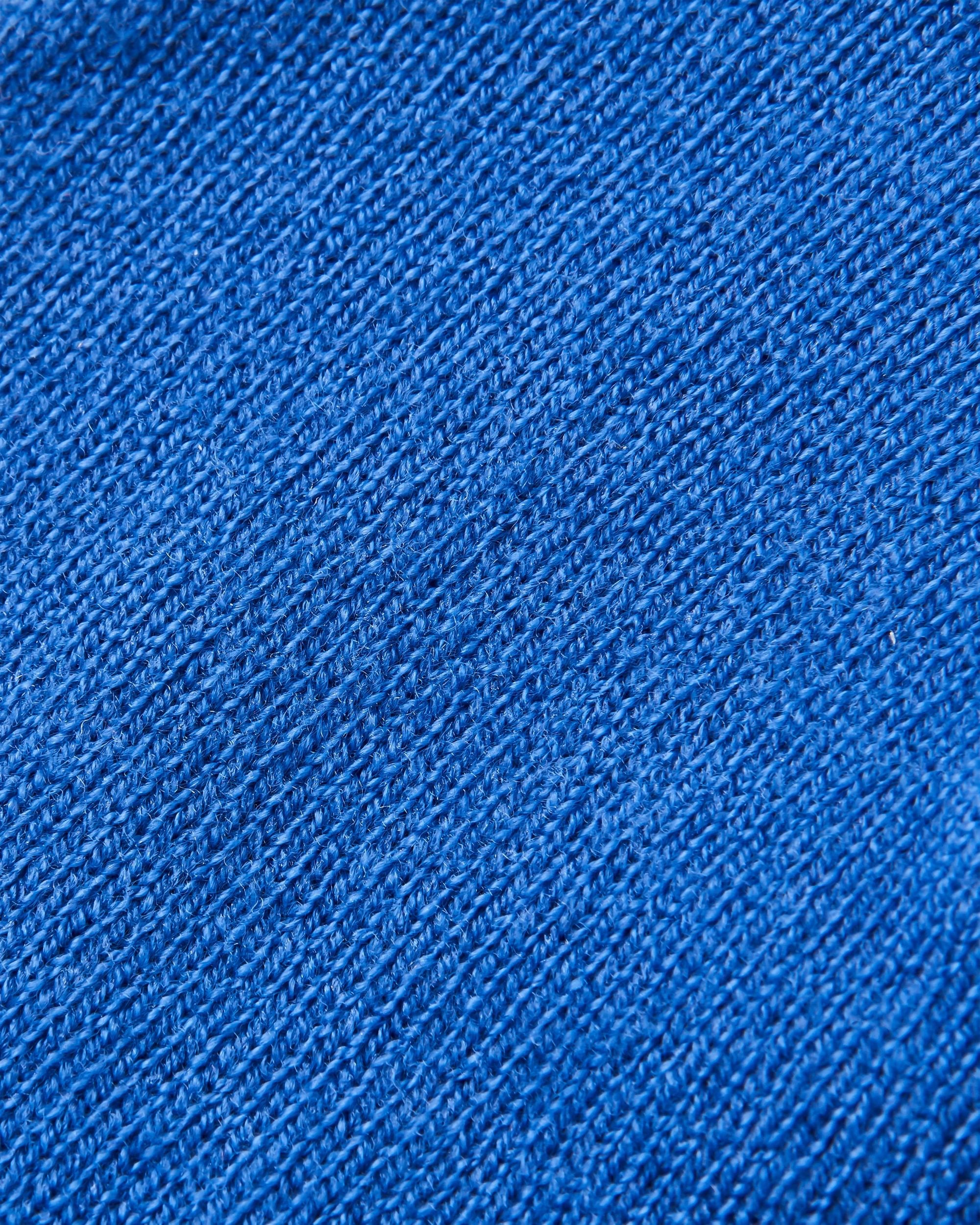 Core Recycled Low-Top Beanie - Electric Blue - Flatlay