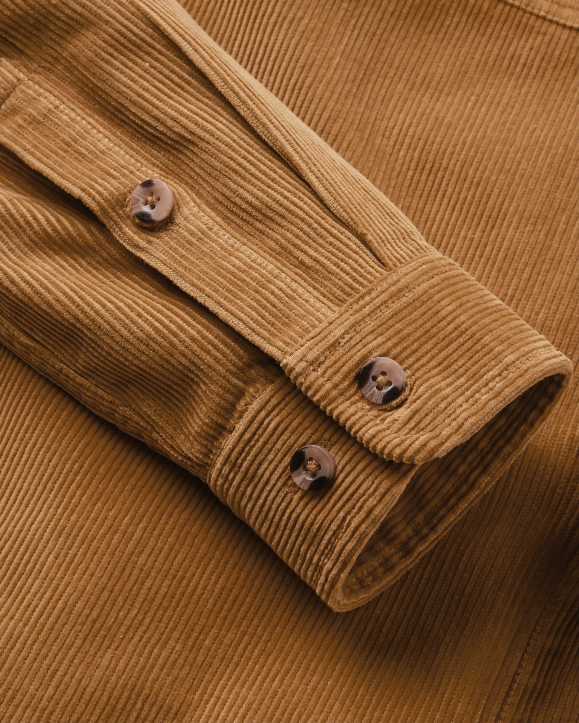 Backcountry Cord Shirt - Toffee - Flatlay