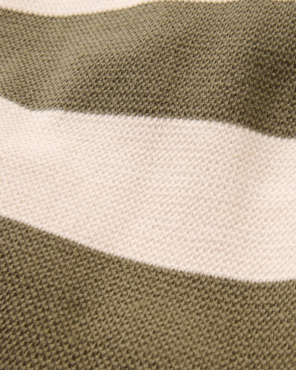 Panorama Striped Long sleeve T-Shirt - Dusty Olive - Flatlay