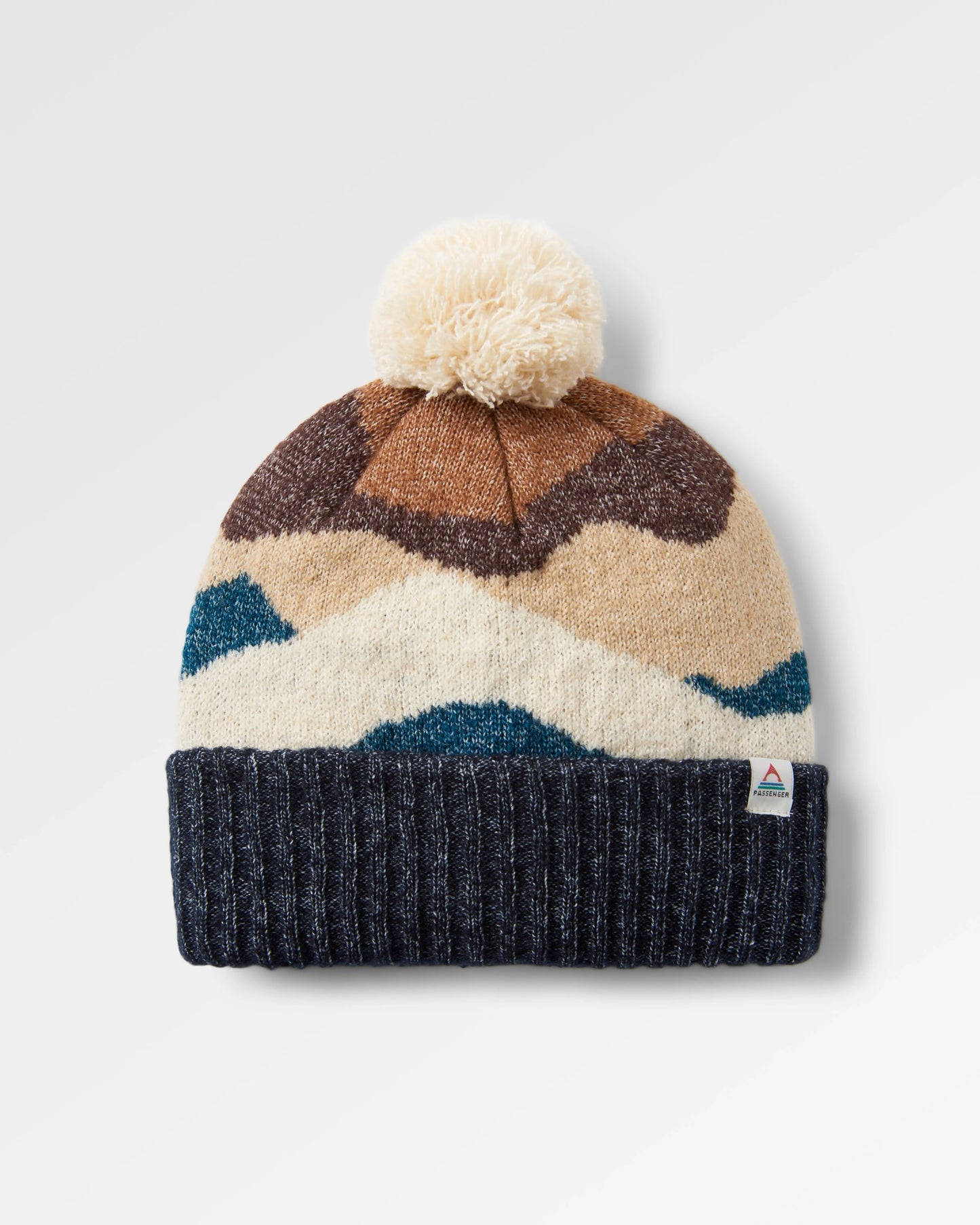 Scenic Recycled Bobble Hat - Scenic Toffee