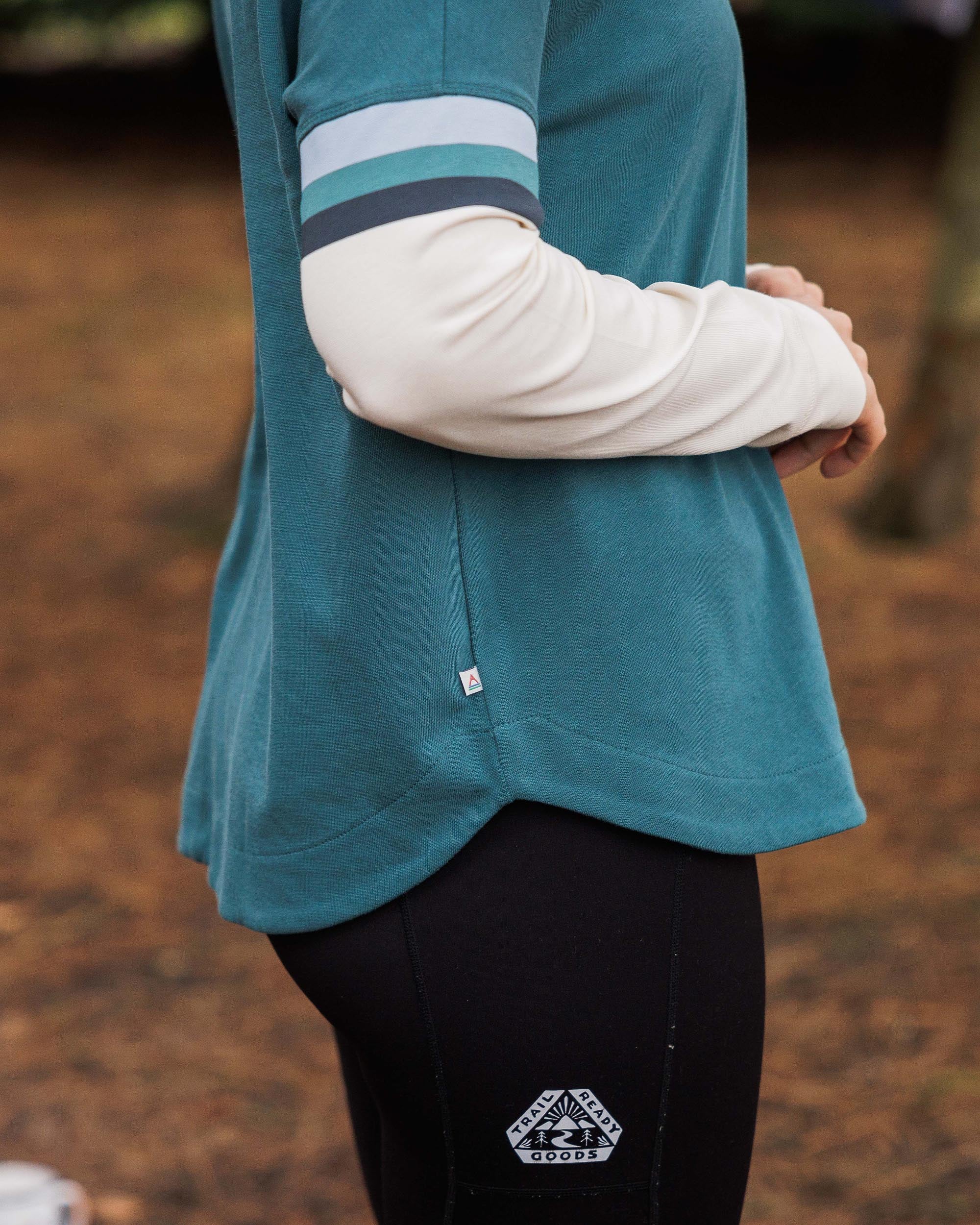 Dream Organic Cotton Oversized LS T-Shirt - Mediterranean - Lifestyle