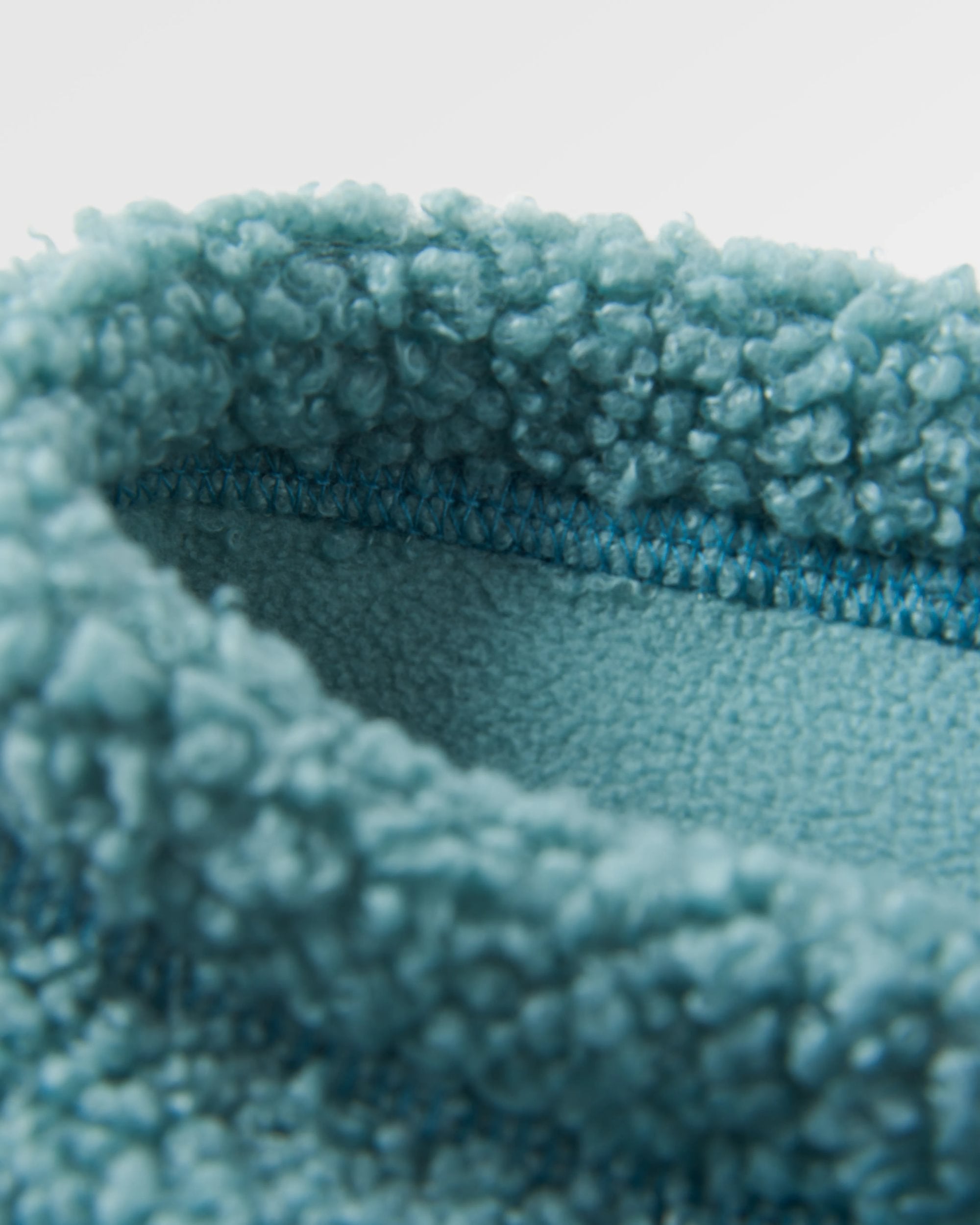 Ash Recycled Sherpa Fleece Snood - Arctic - Flatlay