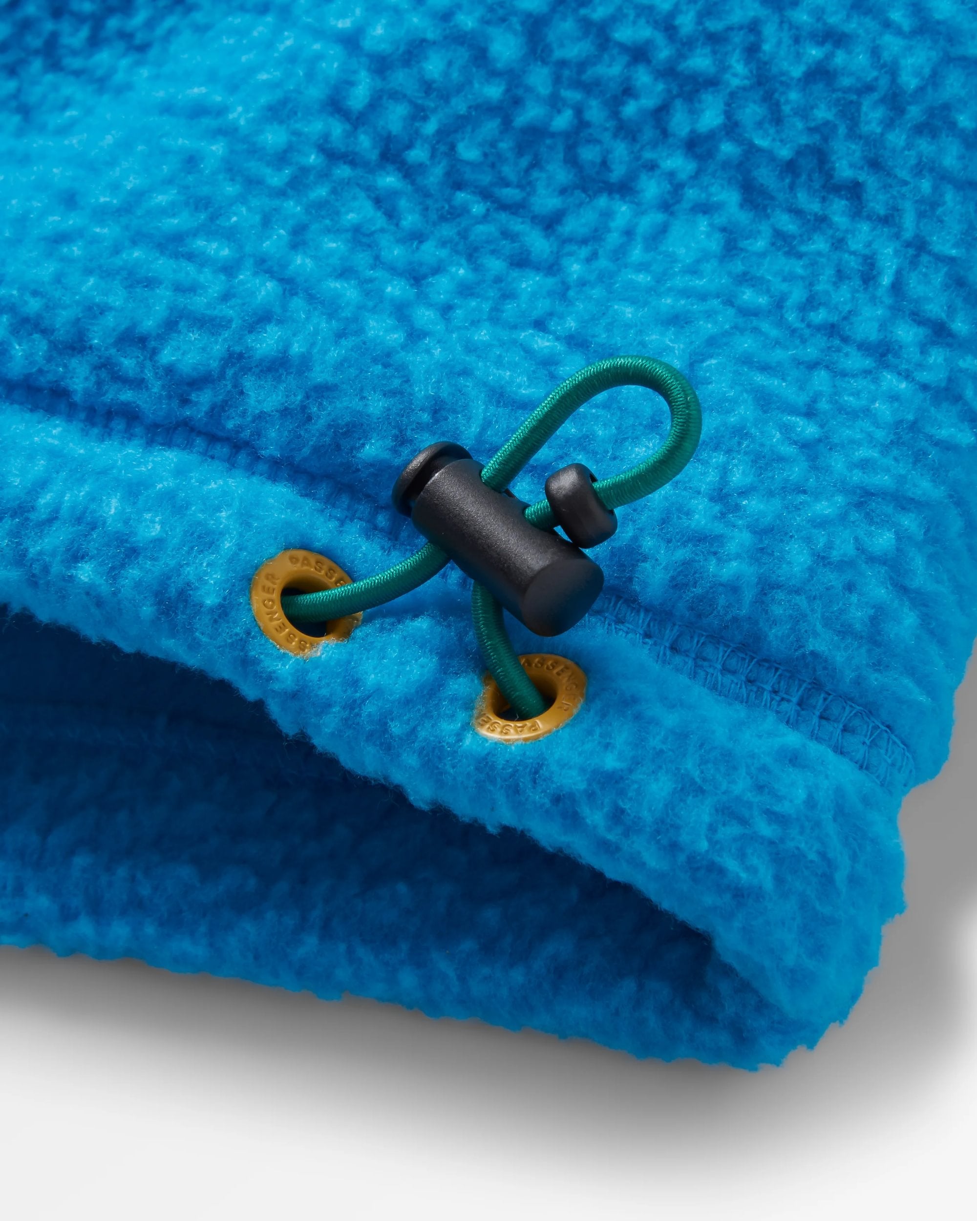 Maren 1/2 Zip Recycled Sherpa Fleece - Bluejay - Flatlay