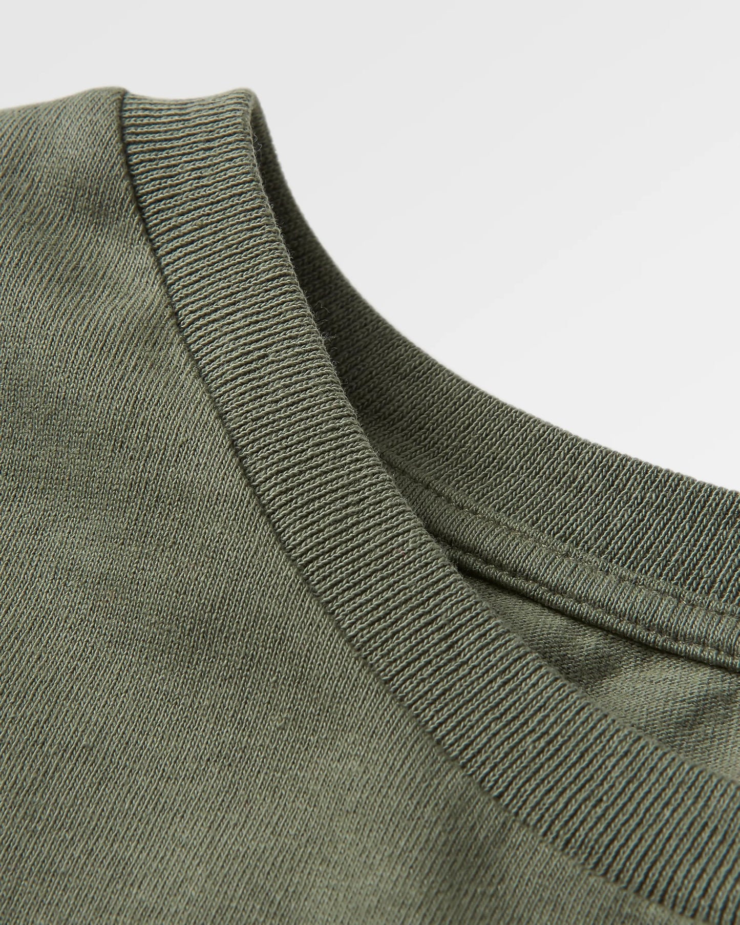 Escapism Recycled Cotton T-Shirt - Dusty Olive
