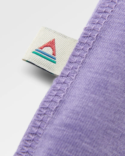 Womens Solscape Active T-Shirt - Purple Haze Marl - Flatlay