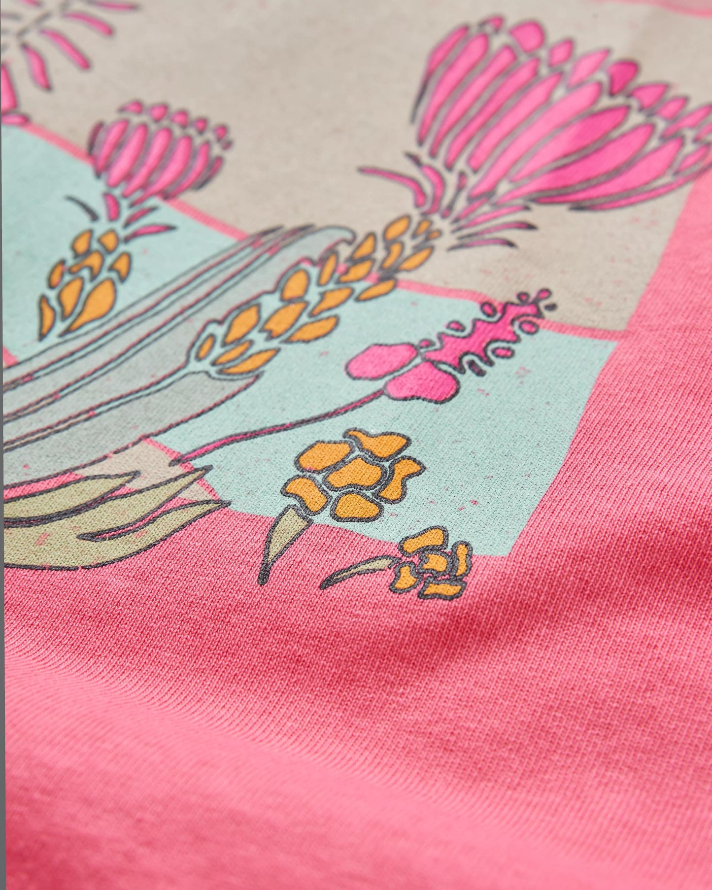 Live Wild Recycled Cotton T-Shirt - Soft Rose