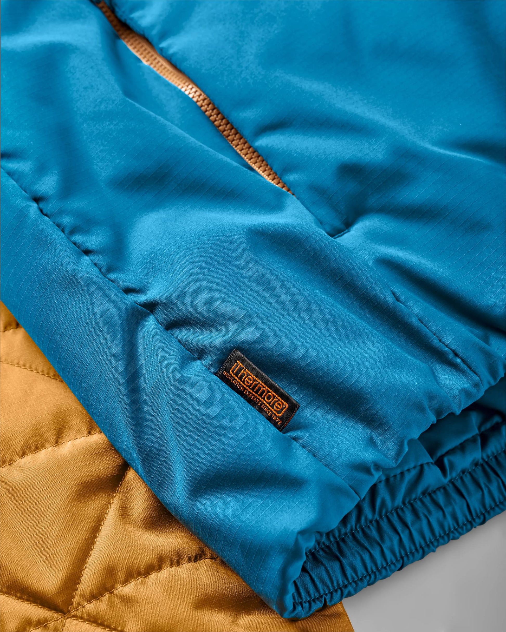 Base Recycled Thermore® Insulated Jacket - Dusty Ochre/ Corsair Blue