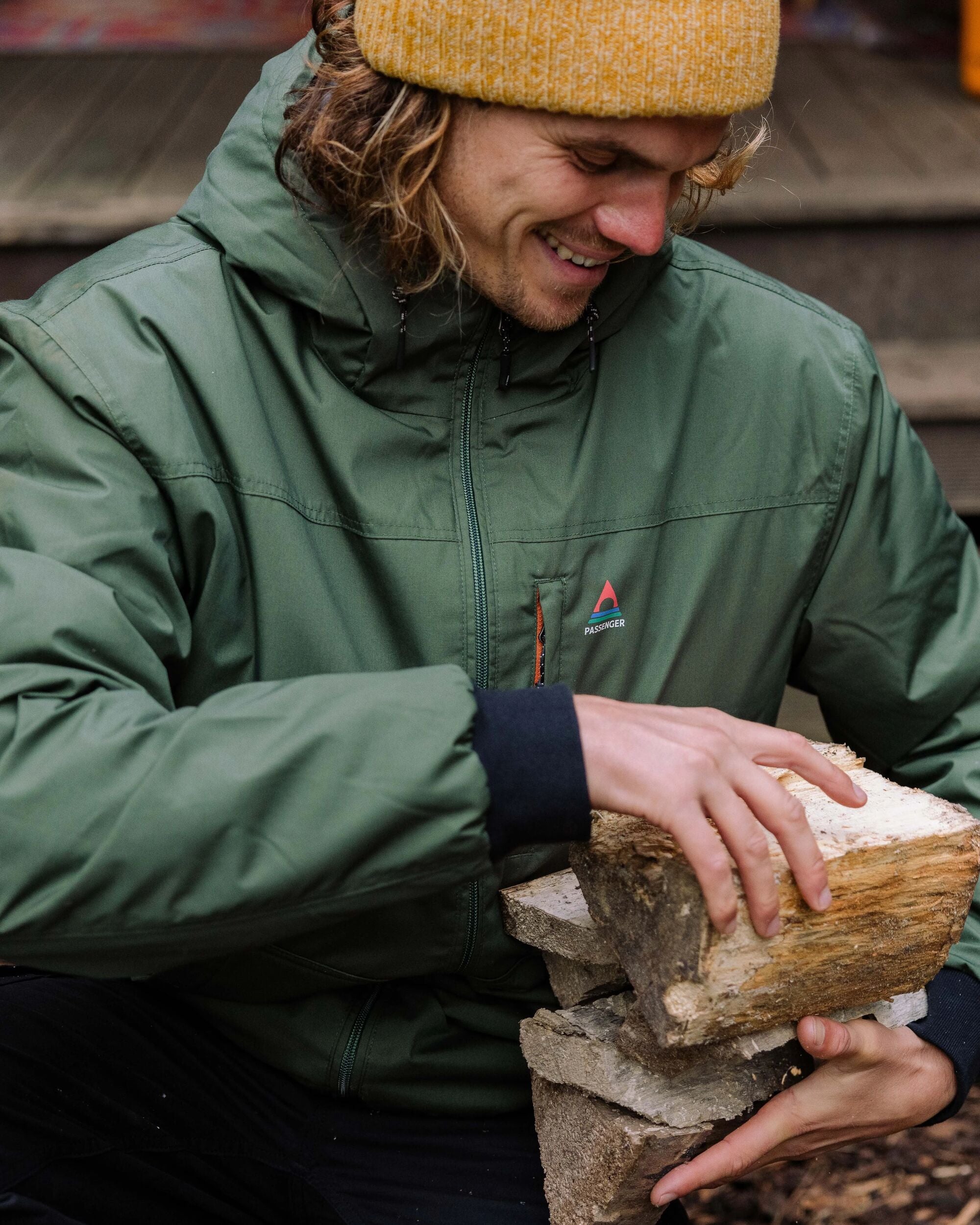 Bundoran Recycled Jacket - Fir Tree - Lifestyle