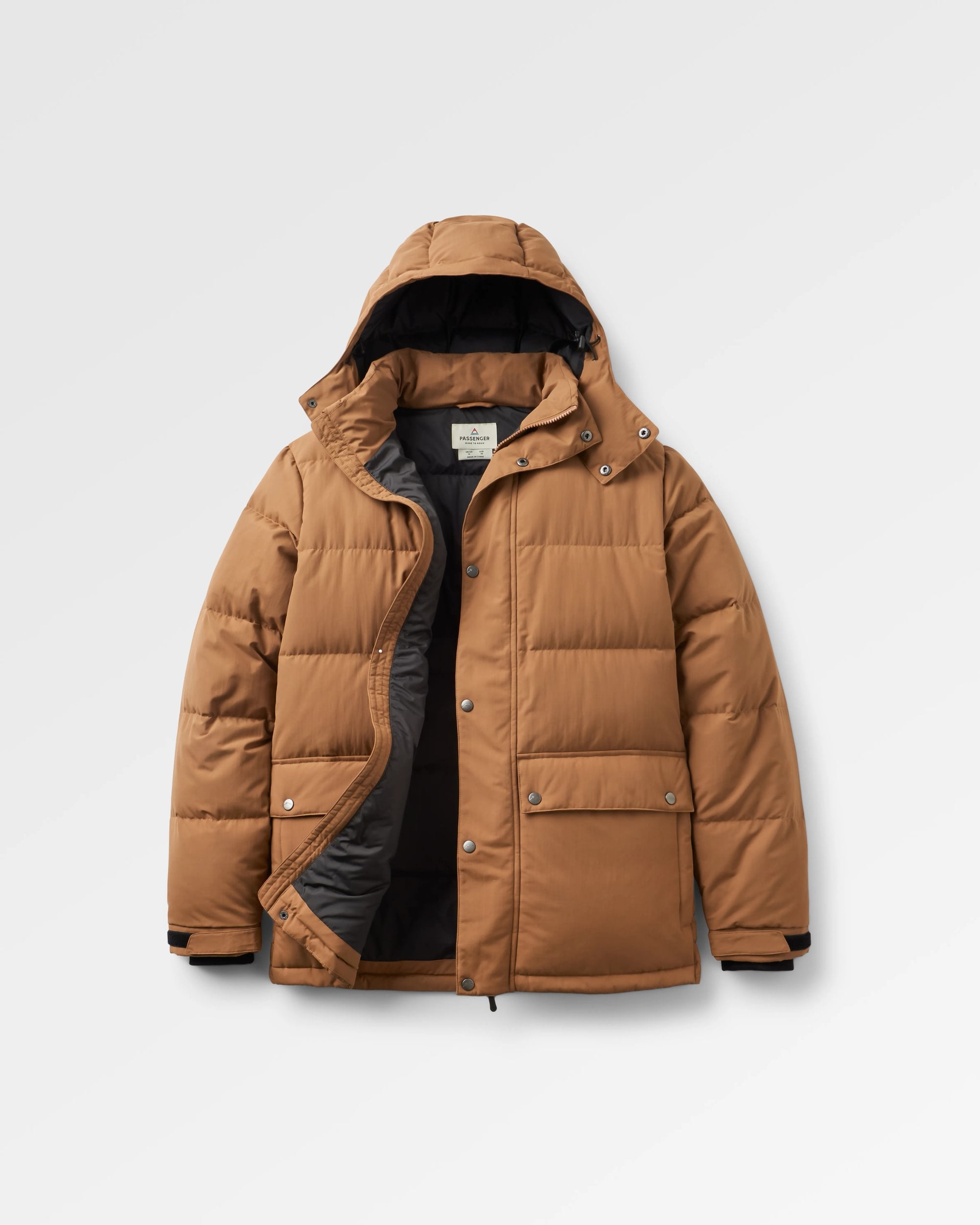 Grounded Down Jacket - Toffee - Flatlay