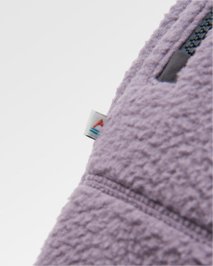 Offgrid 2.0 1/2 Zip Recycled Sherpa Fleece - Dusty Lilac