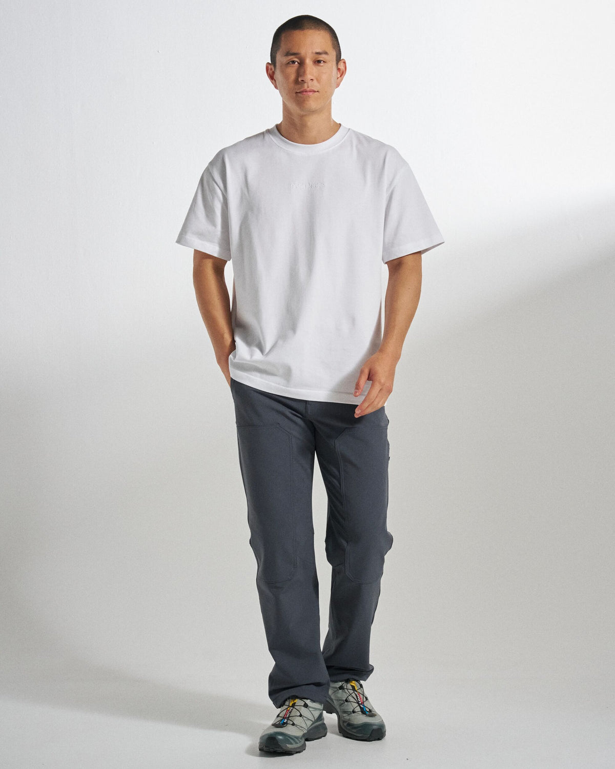 Rockhopper Stretch Active Trouser - Charcoal - Studio Model