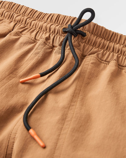 Sandstone Recycled Active Trail Jogger - Toffee - Flatlay
