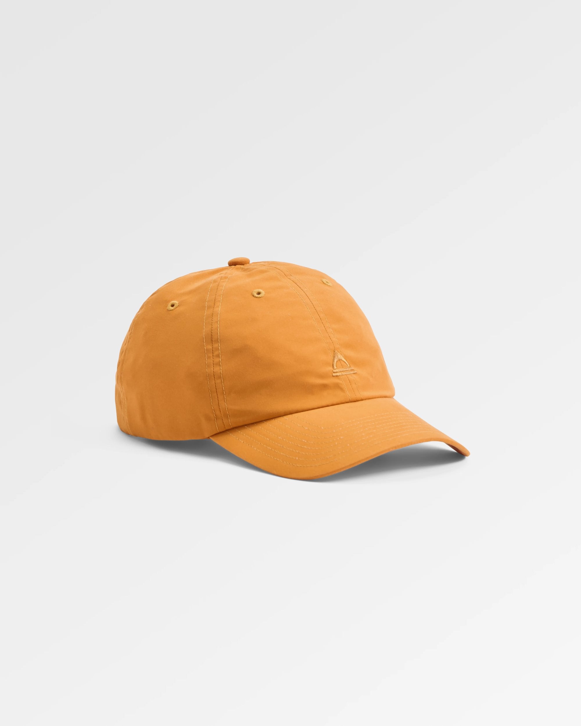 Classic Light Recycled 6 Panel Cap - Sunrise Orange - Flatlay