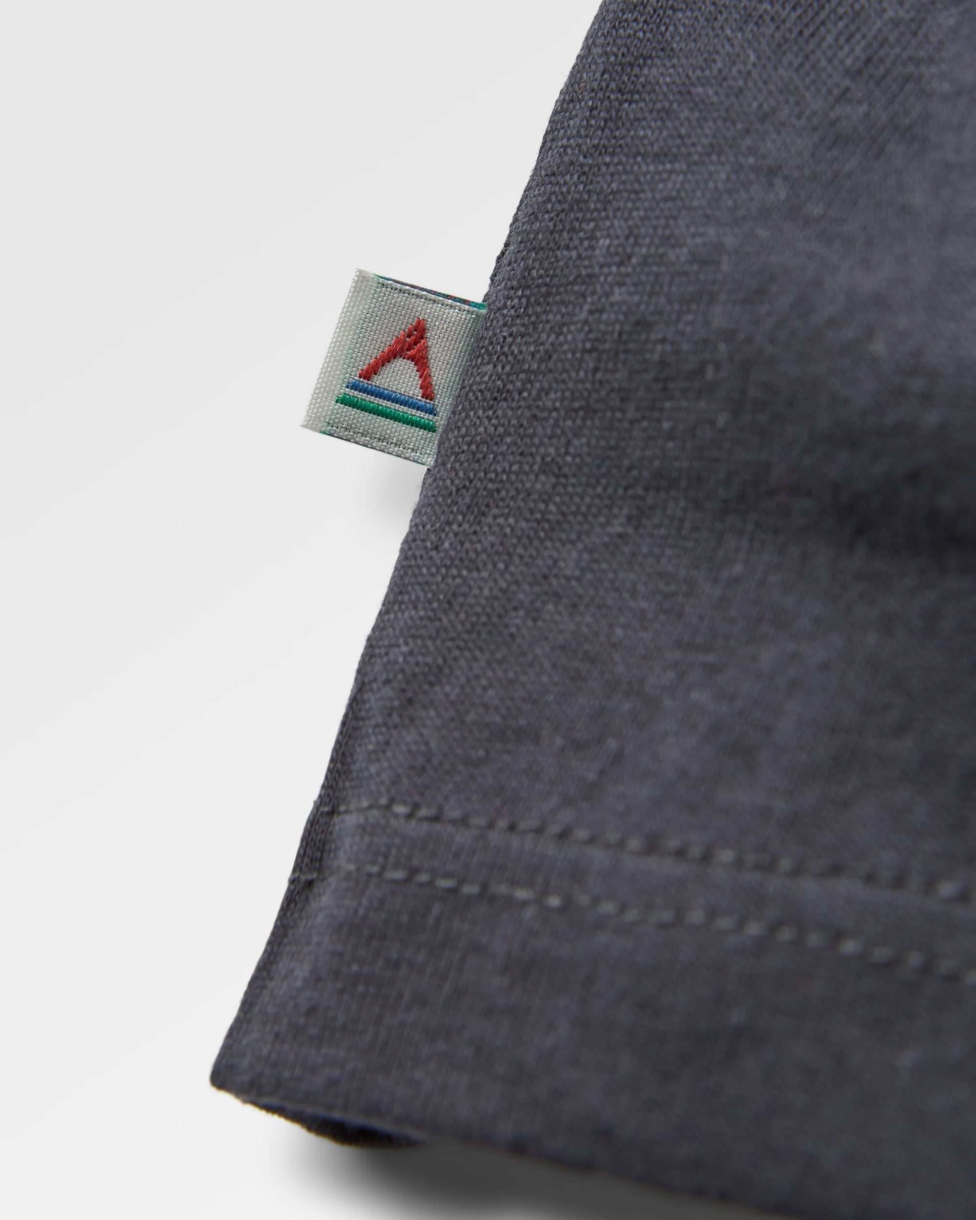 Papercut Recycled Cotton Vest - Black - Flatlay