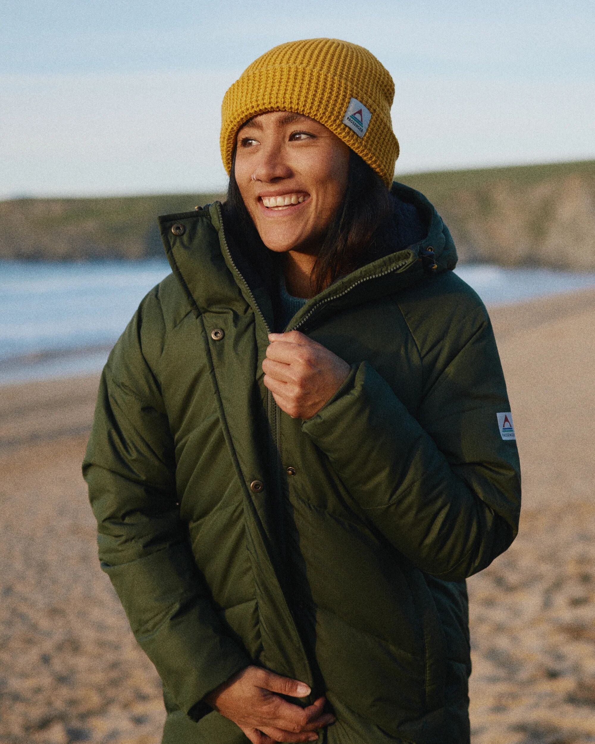 Tasman Recycled Long Insulated Jacket - Fir Tree - Lifestyle