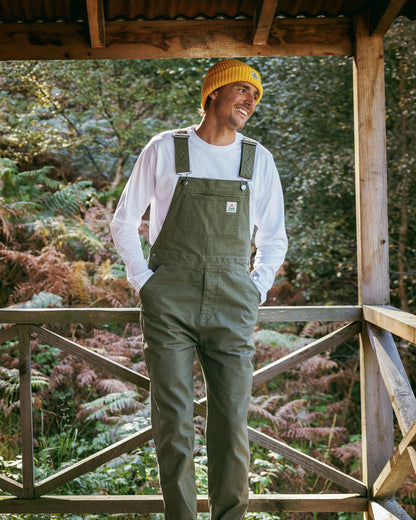 Vantage Organic Cotton Dungaree - Khaki