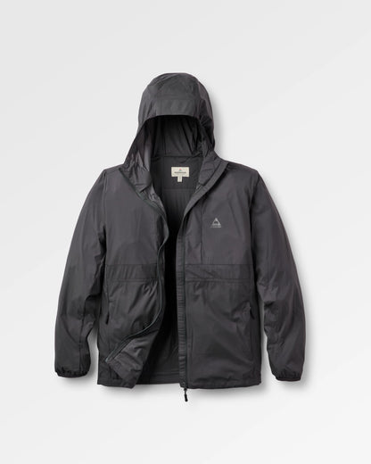 Viento Windshell Jacket - Faded Black - Flatlay
