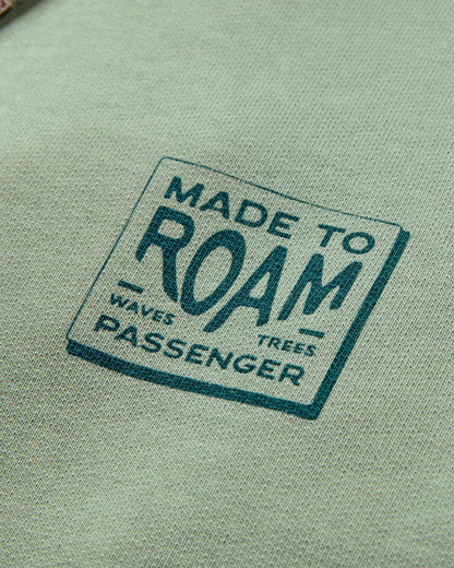 Sonoma Relaxed Fit Hoodie - Pistachio - Flatlay