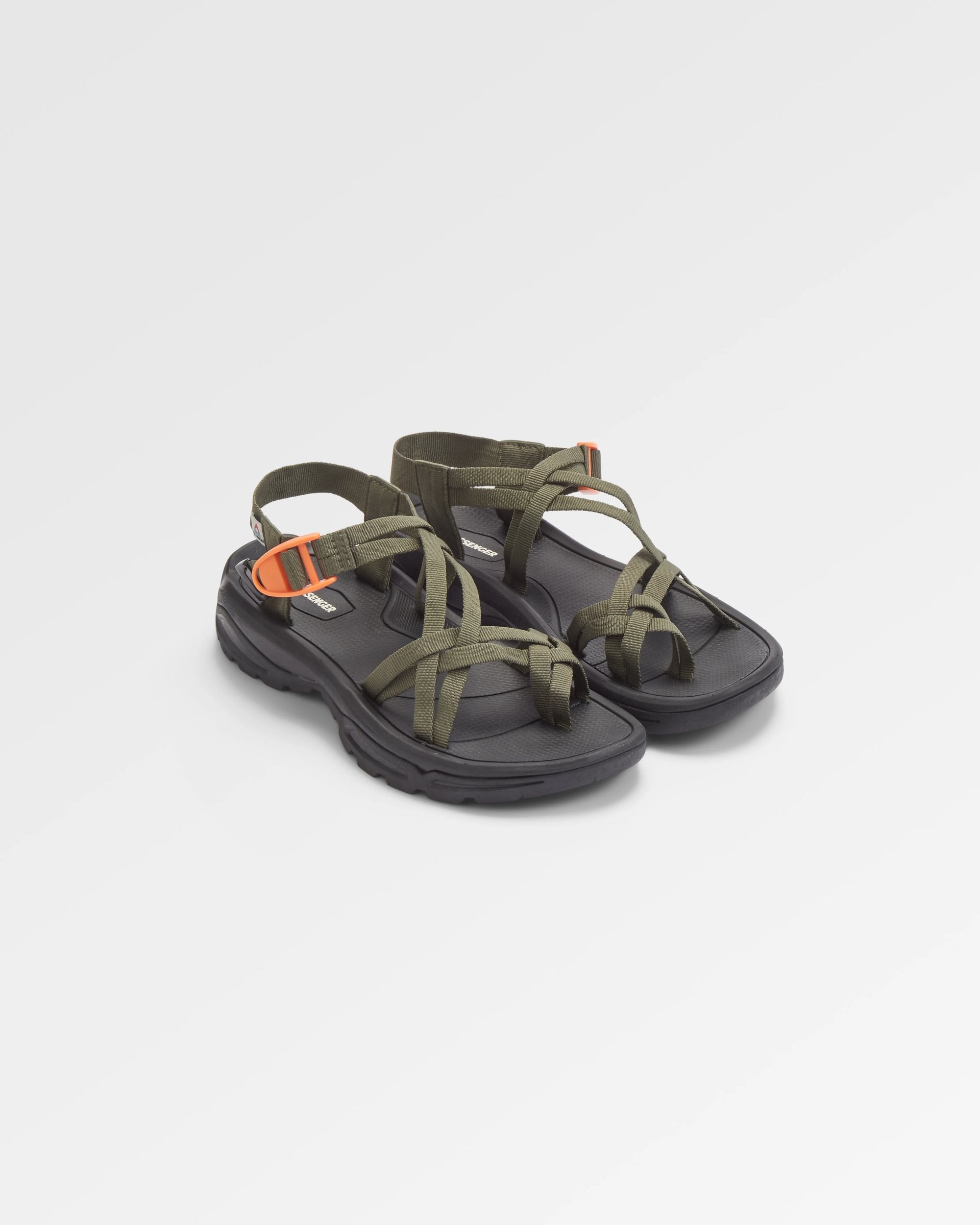 Atlas Roam Sandal - Dusty Olive - Flatlay