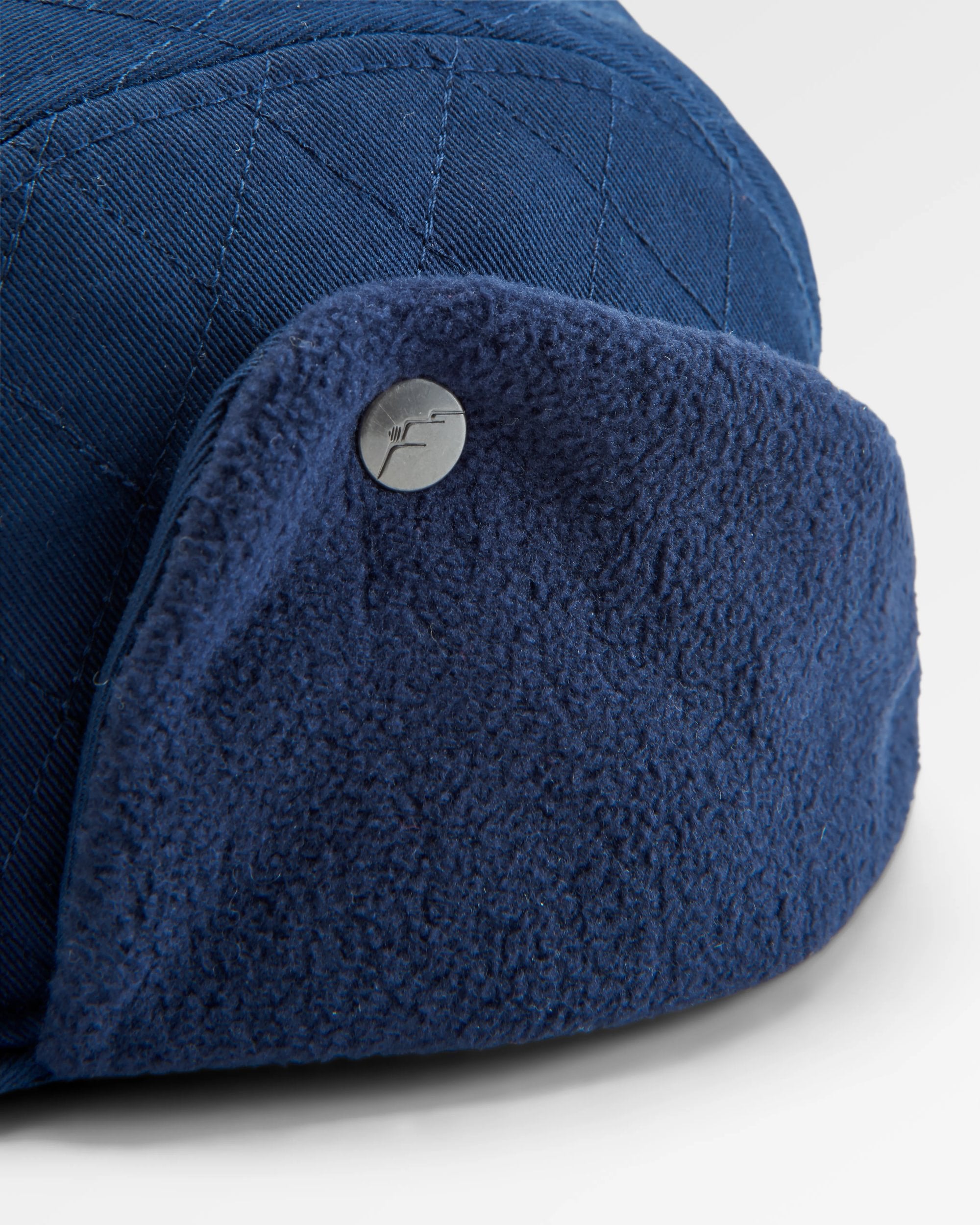 Nightfall Recycled Polar Fleece Lined Hat - Tidal Blue - Flatlay