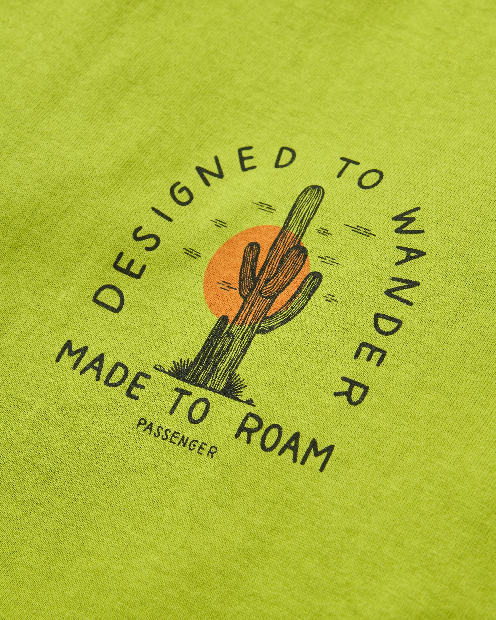 Explore T-Shirt - Tea Green - Flatlay