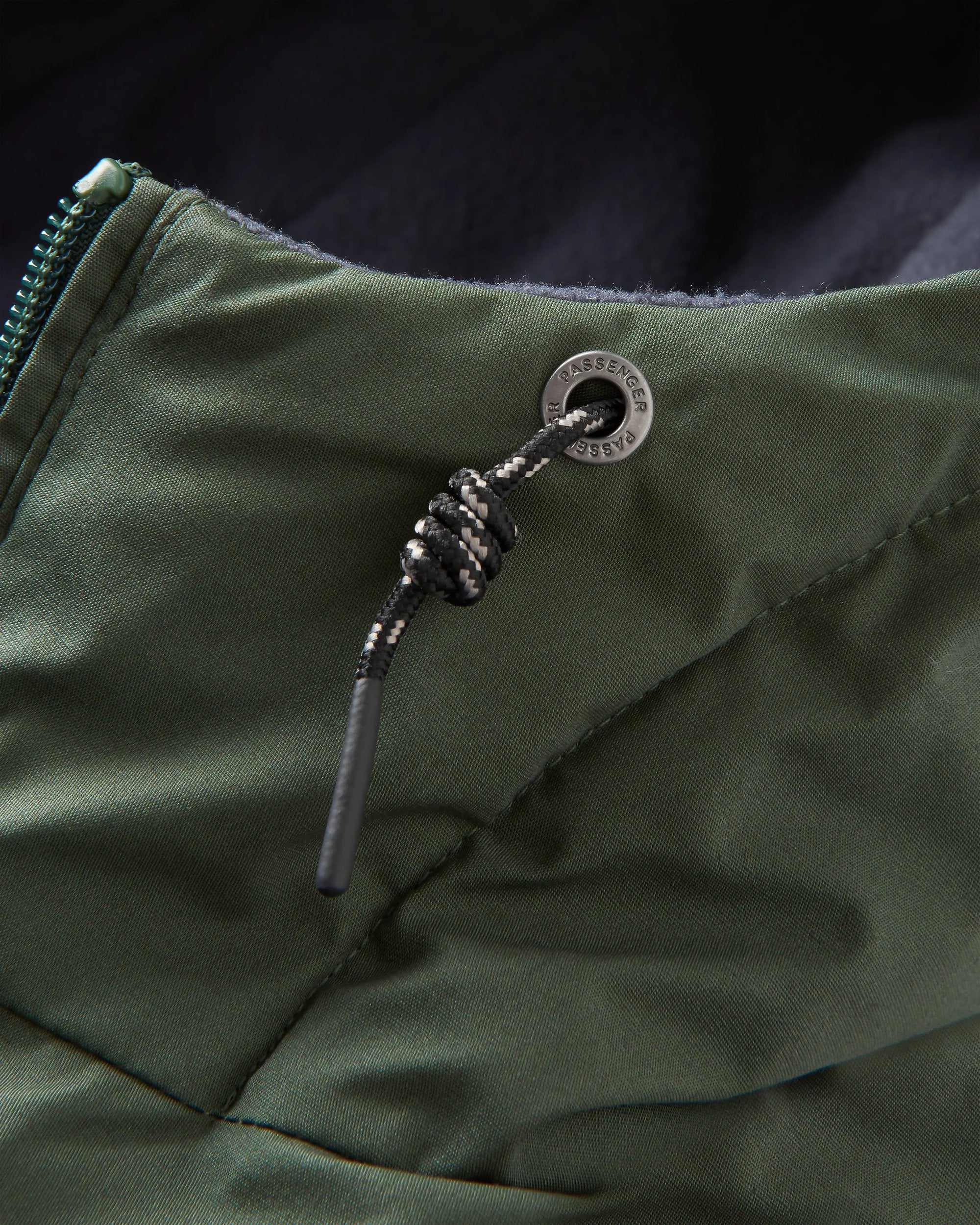 Bundoran Recycled Jacket - Fir Tree - Flatlay