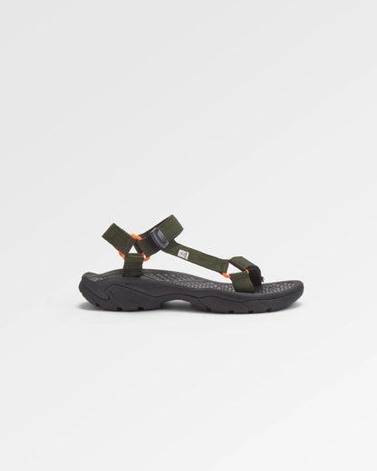 Monterey Roam Sandal - Khaki - Flatlay
