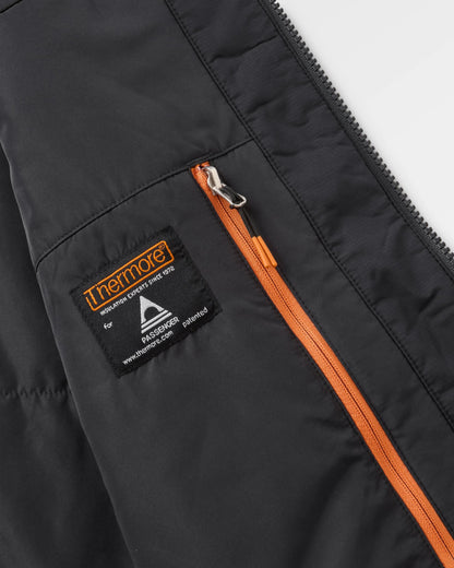 Daybreak Lightweight Thermore® Insulated Vest - Faded Black/Khaki - Flatlay