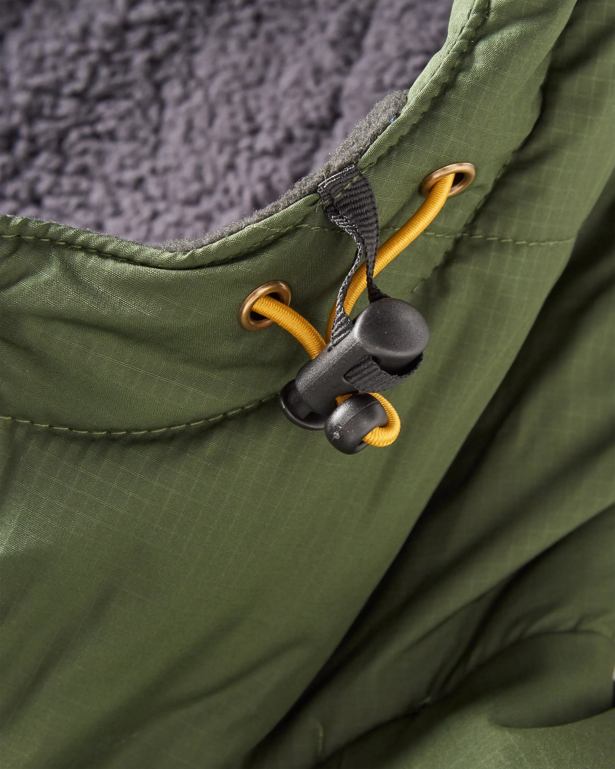Tasman Recycled Long Insulated Jacket - Fir Tree - Flatlay
