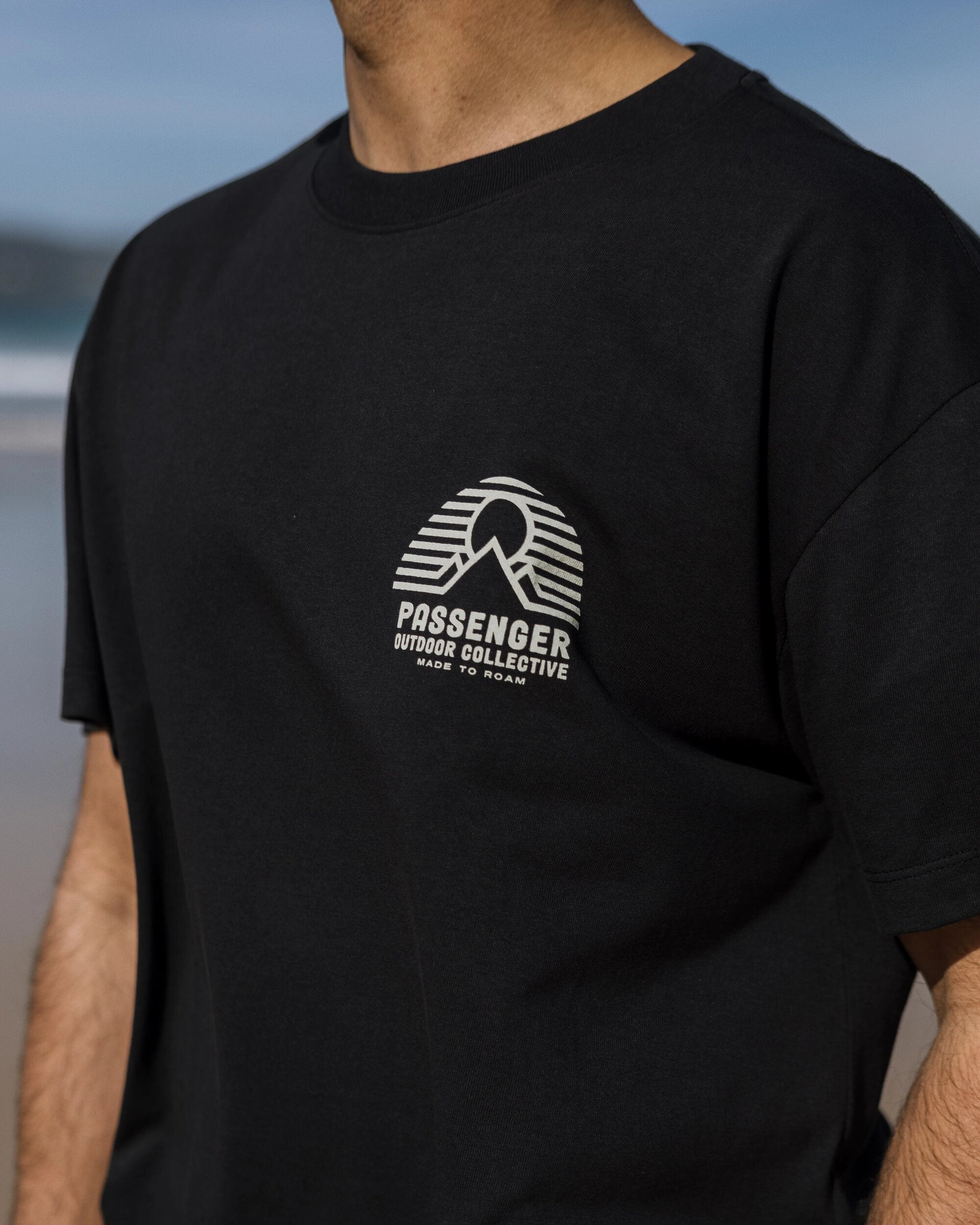 Elbio Recycled Relaxed Fit T-Shirt - Black - Lifestyle