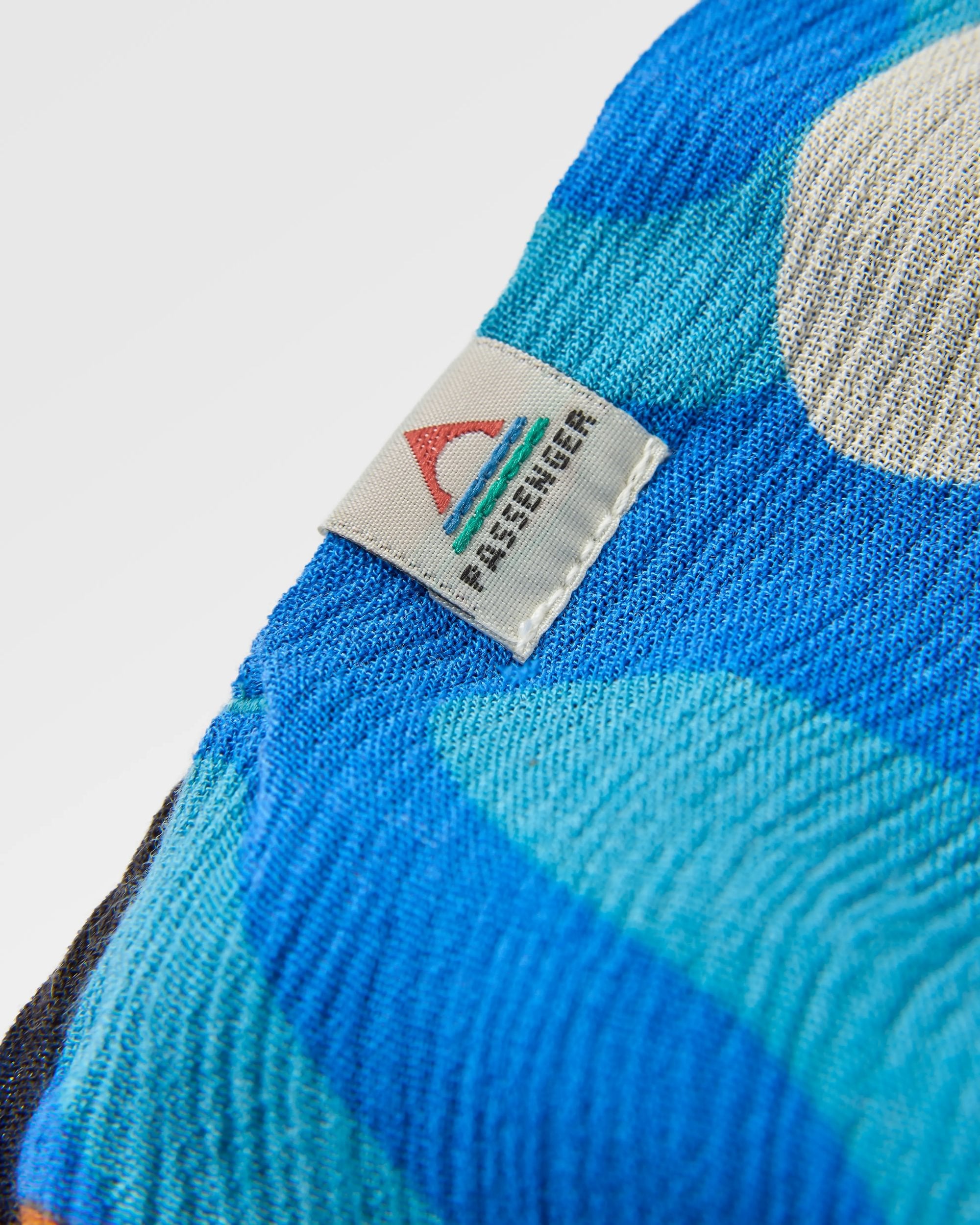 Thimbleberry Jumpsuit - Mountain Foliage Blue - Flatlay