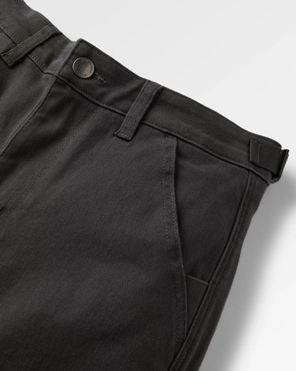Fortuna Trouser - Faded Black - Flatlay