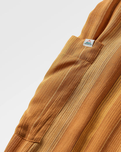 Someday Woven Trouser - Spruce Yellow Stripe - Flatlay