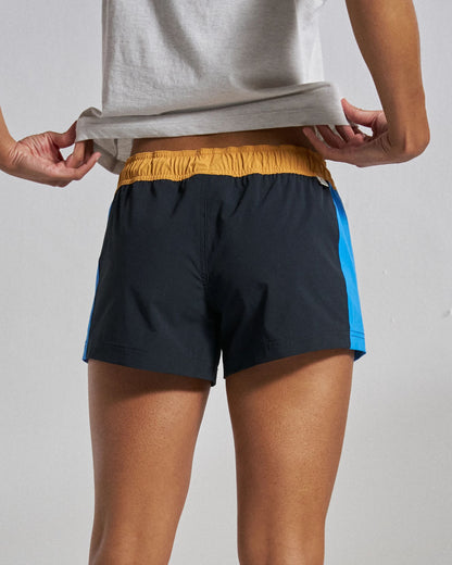Way Out Netplus® All Purpose Short - Black/Marine Blue - Studio Model